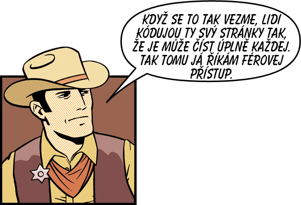 Cowboy talking about the importance of accessibility